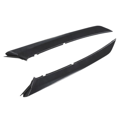 G-PLUS Front Bumper Grille Trim Molding Pair Compatible with Toyota Camry SE XSE 2018-2022 5271306100, 5271206100, TO1047105, TO1046105 Matte Black
