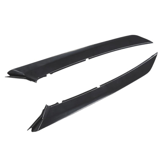 G-PLUS Front Bumper Grille Trim Molding Pair Compatible with Toyota Camry SE XSE 2018-2022 5271306100, 5271206100, TO1047105, TO1046105 Matte Black