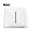 G-PLUS Replacement Roof Vent Cover Camper RV Trailer 14" x 14" Fit for Ventline pre-2008 and Elixir Style Pin 1994 and Newer White 2pcs, Accessories is not assembled