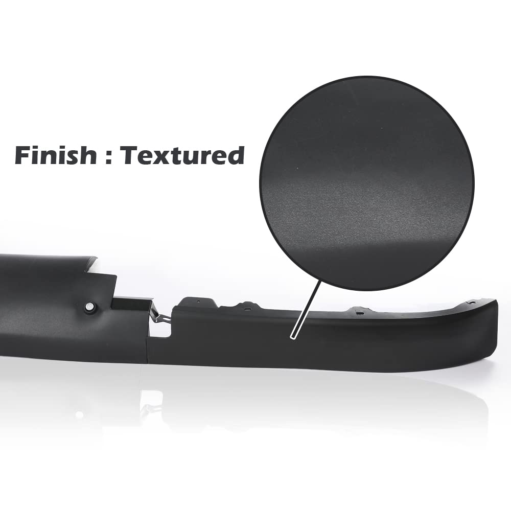 G-PLUS Front Lower Spoiler Air Dam Bundle W/Side Support Compatible with 1997-2004 Chevy C5 Corvette