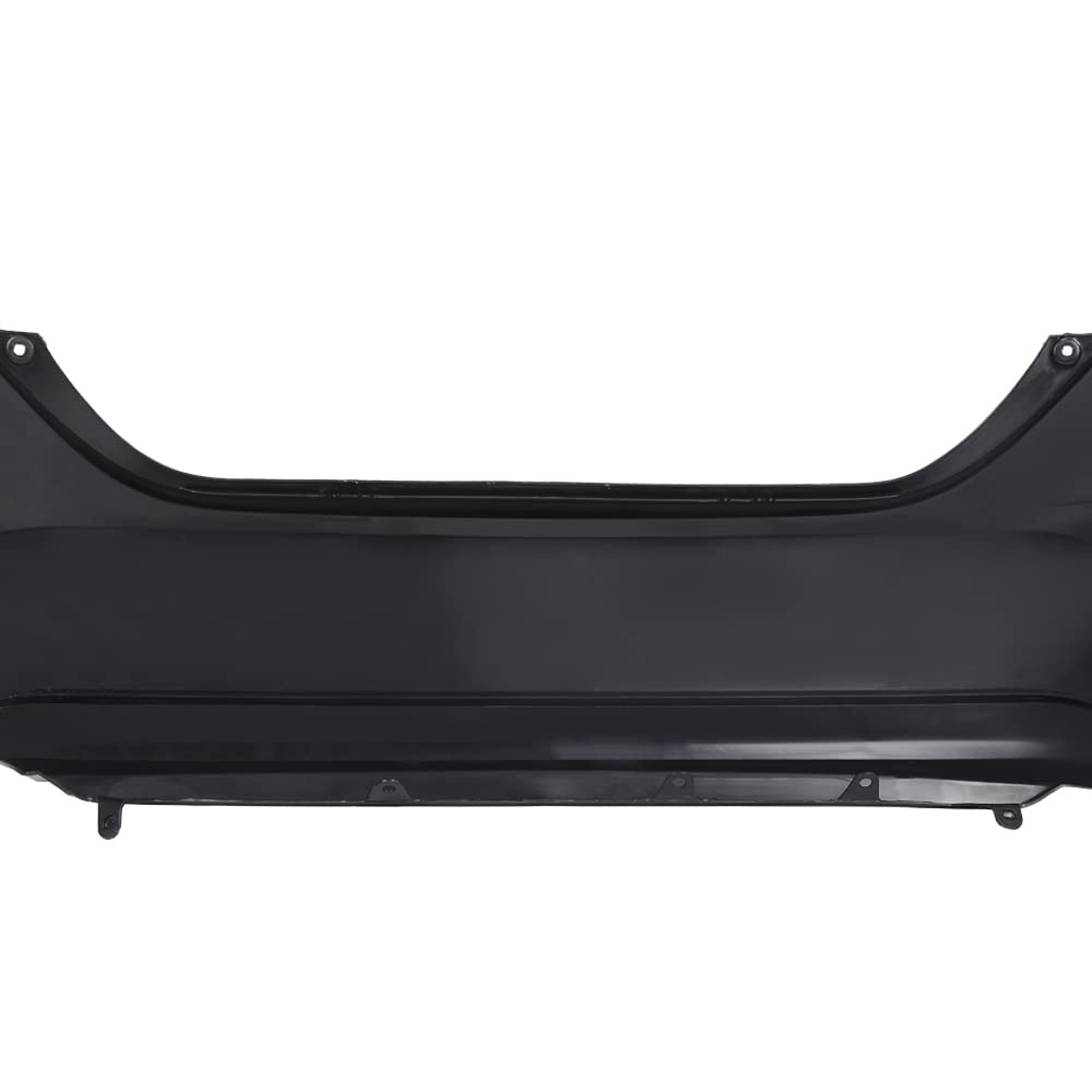 G-PLUS Rear Bumper Cover Compatible with Toyota Corolla Sedan (4-Door) 2014-2019, 11731135 5215902650 5215903901 615343611075 TO1100309, Black Primered
