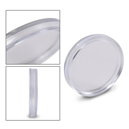 G-PLUS 25PCS 30.6mm Direct Fit Airtight Coin Holders Capsule Fit JFK Half Dollar w/Box