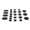 G-PLUS Blend Door Foam Fix Set Compatible with 1998-2012 Beetle (Mk4) 1992-2005 Jetta/Golf (Mk3, Mk4) 1993-2005 Jetta (B4, B5, B5.5) Blend Door Foam Fix 23pcs (Black)
