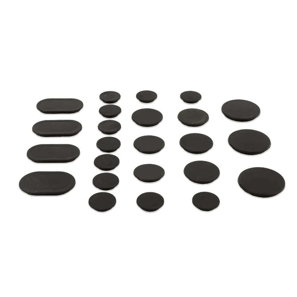 G-PLUS Blend Door Foam Fix Set Compatible with 1998-2012 Beetle (Mk4) 1992-2005 Jetta/Golf (Mk3, Mk4) 1993-2005 Jetta (B4, B5, B5.5) Blend Door Foam Fix 23pcs (Black)