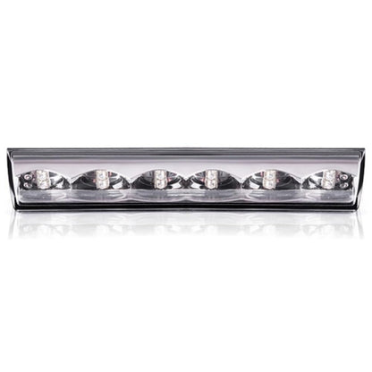 G-PLUS LED Third 3rd Brake Light Compatible with Leer, ARE, Century, Jason and Astro AT-LED-36R, AT-LED-36R-01 Clear Lens Chrome Housing Tercera Luz De Freno