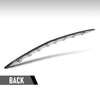 G-PLUS Front Bumper Face Bar Trim Molding Step Pad Fit Benz E43 AMG 4Matic 2017-2018, Fit Models w/o AMG Carbon Fiber Package, With AMG Styling Package and Night Package 2138857800 Glossy Black