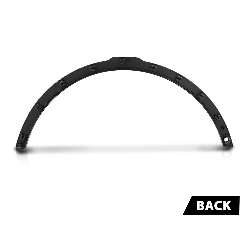 G-PLUS Front Left Wheel Arch Fender Trim Molding with Sensor Hole Compatible with Range Rover Evoque 2012-2019,Fit for Models With Active Park Assist System