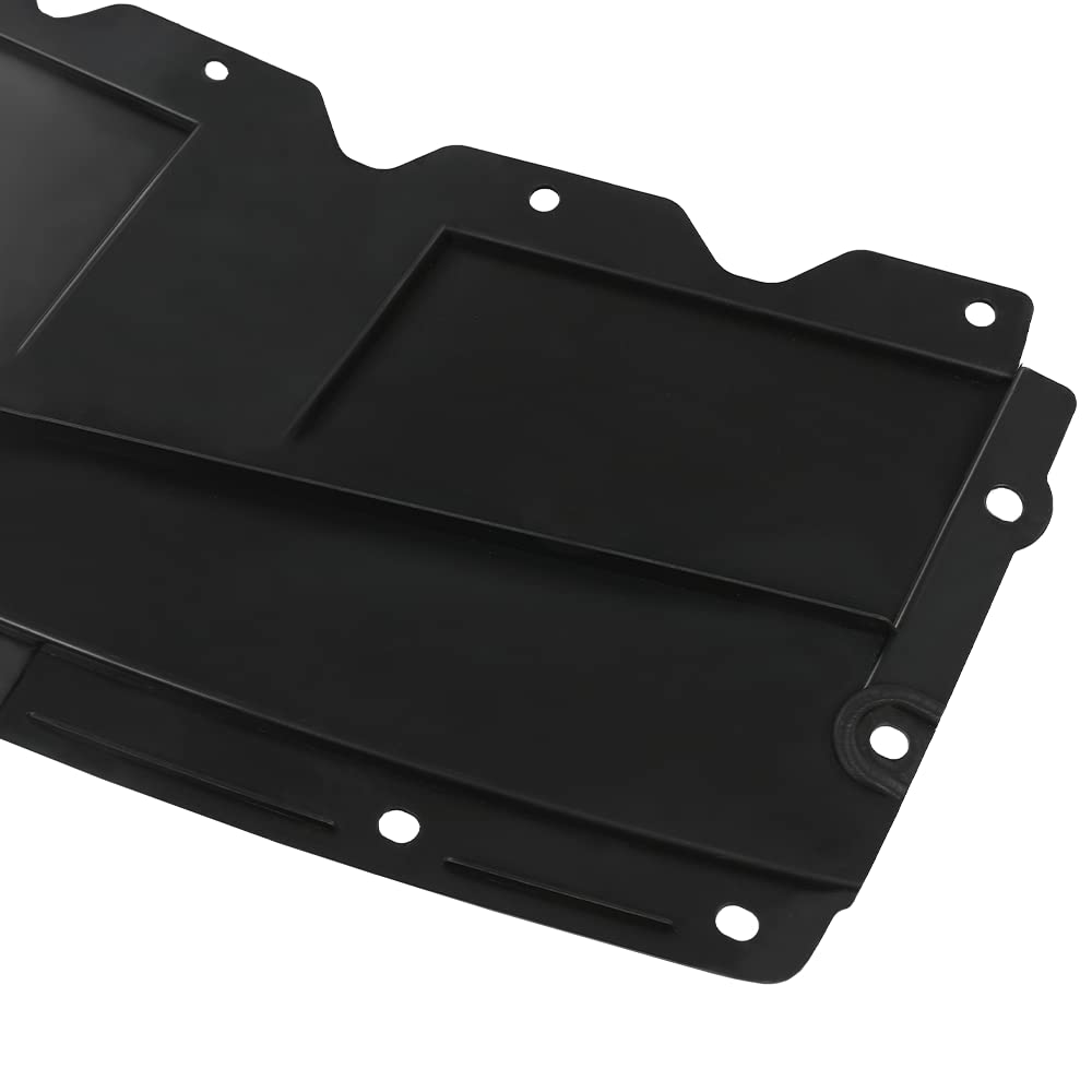 G-PLUS Front Engine Splash Shield Compatible with Nissan 2015-2017 Versa 1.6 SL/ 2015-2018 Versa (submodel: 1.6 S, 1.6 S Plus, 1.6 SV)/ 2019 Versa (submodel: S, S Plus, SV) 626609KM0A, NI1228148