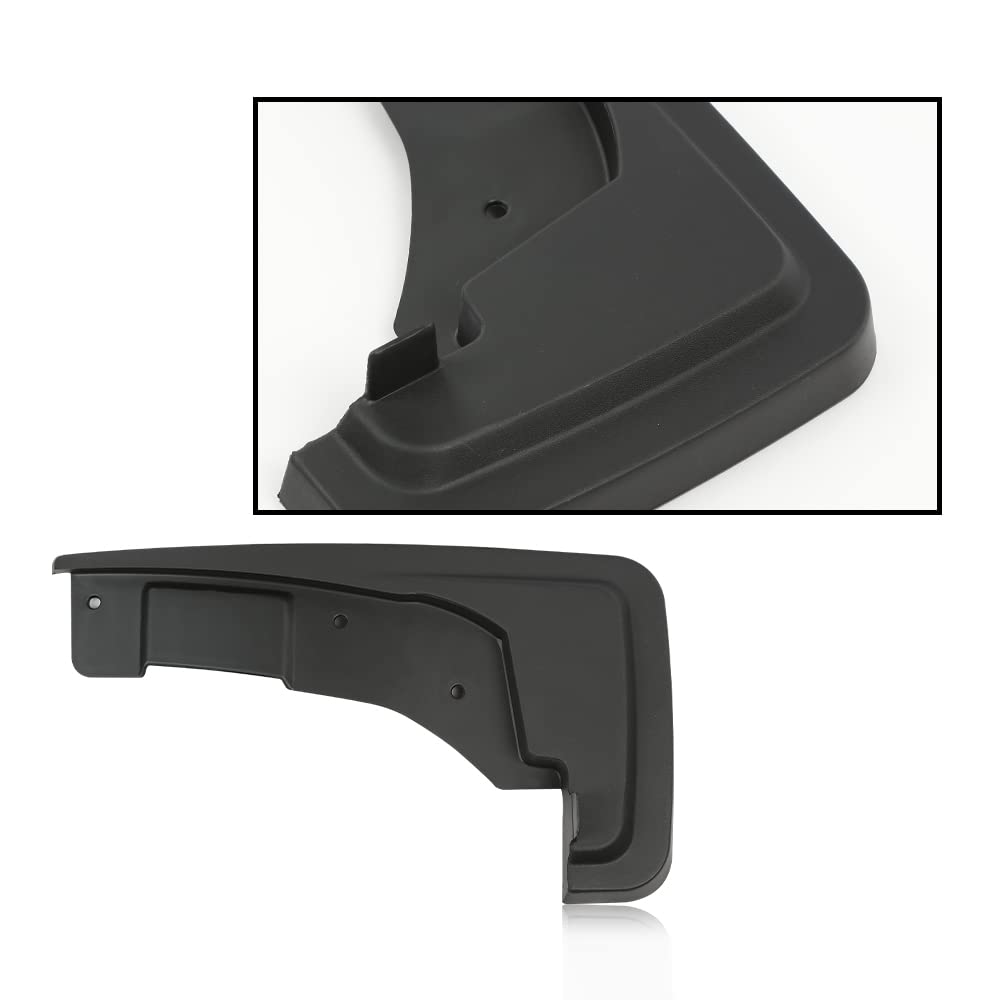 G-PLUS Splash Guards Mud Flaps Set of 4 Compatible with Ford Maverick 2022 2023 NZ6Z-16A550-AA NZ6Z-16A550-BA