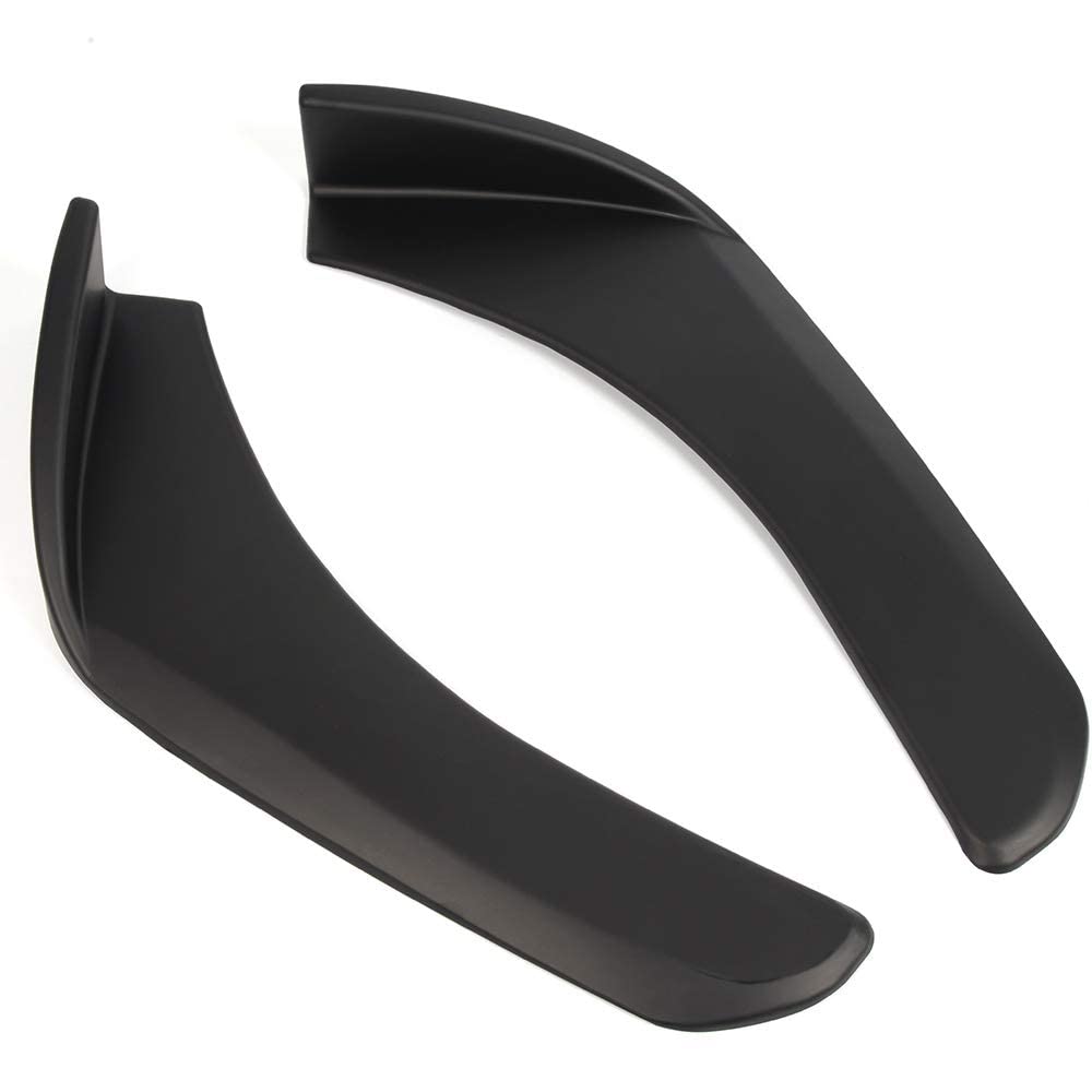 G-PLUS Replacement for Universal Front Bumper Lip Splitter Diffuser Spoiler Canard Deflector Polypropylene 2PC