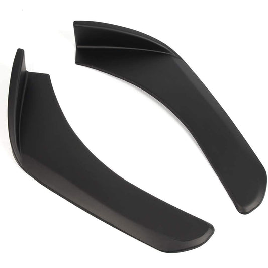 G-PLUS Replacement for Universal Front Bumper Lip Splitter Diffuser Spoiler Canard Deflector Polypropylene 2PC