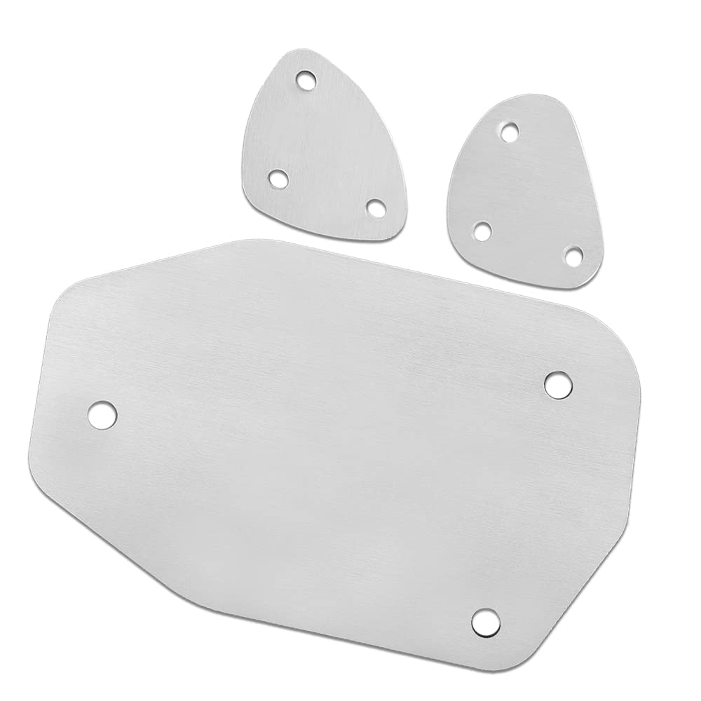 G-PLUS Wiper Motor Delete Panel 3pc 2nd Gen F-Body Compatible with 77-81 Camaro and Firebird