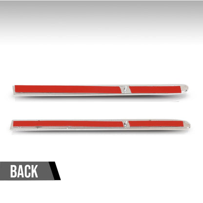 G-PLUS Fender Molding Compatible with Benz CL63 CL65 AMG Base 2008-2014 Fit Benz CL550 4Matic 2009-2014 2216904080, MB1293117 Silver 2 Pcs