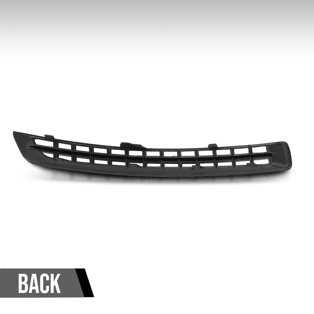 G-PLUS Front Left Bumper Grille Compatible with Volvo XC90 V8 2007-2011 / V8 Sport 2007-2008 Fit 3.2 R-Design 2012-2014 / Sport 2008 / Volvo XC90 2007-2014 30678953, VO1038107 Black