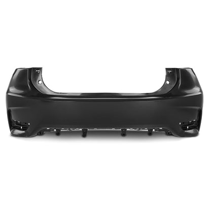 G-PLUS Rear Bumper Cover Fascia Compatible with LX CT200h Base F Sport 2014-2017 w/o Parking Aid Sensor, 5215976904, LX1100173, Primed Black