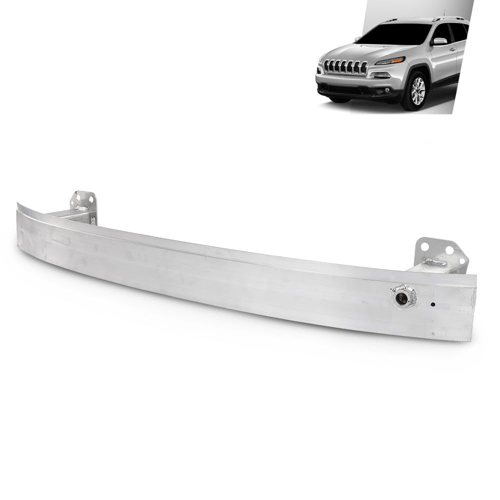 G-PLUS Front Bumper Reinforcement Compatible with Jeep Cherokee 2014-2018 Aluminum 68096072AB