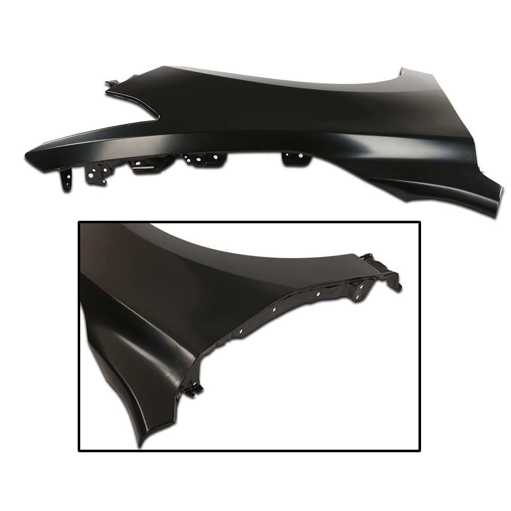 G-PLUS Front Right Passenger Side Fender Flares Compatible with 2016-2017 Altima Base 2016-2018 Altima/S/SL/SR/SV 631009HS0A NI1241221 631019HS0A NI1240221 (Right)