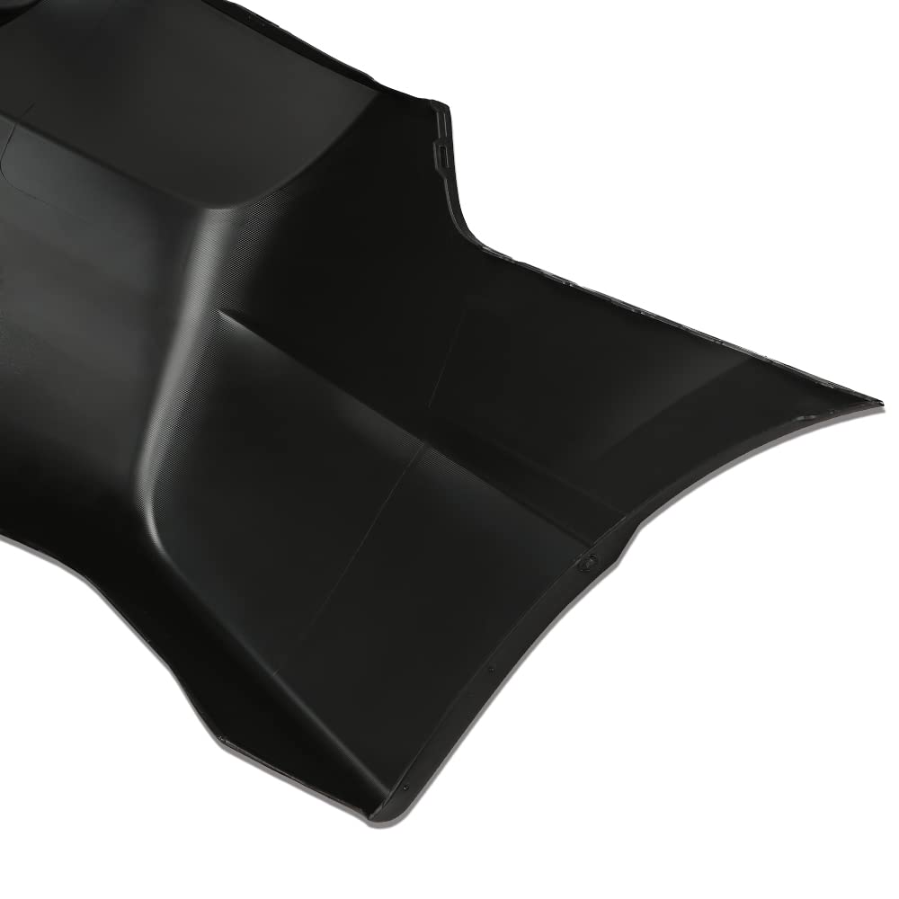 G-PLUS Rear Bumper Cover Compatible with Honda Civic Sedan 4dr 2006 2007 2008 2009 2010 2011, 04715SNAA90ZZ, HO1100235, Black