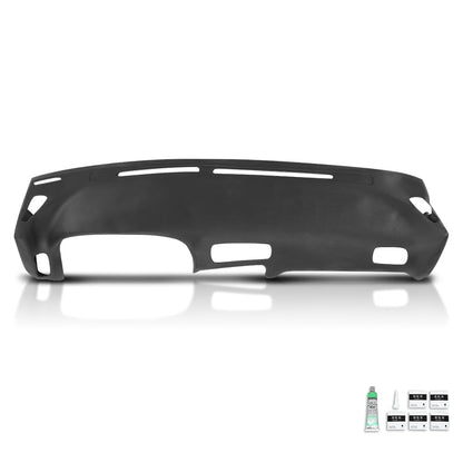 G-PLUS TPE Dash Cover Dashboard Panel Compatible with Nissan 240SX 1989 1990 1991 1992 1993 1994 Without Heads Up Display Black