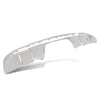 G-PLUS Rear Bumper Lower Chrome Trim Compatible with Benz ML550 ML500 2013-2015 A1668804340, A1668804440 Silver