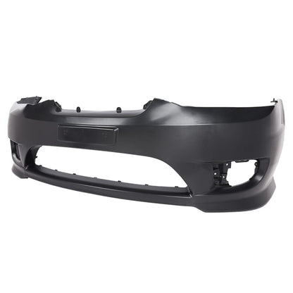 G-PLUS Front Bumper Cover Compatible with Hyundai Tiburon 2005-2006 Black Primed w/Fog Light Holes Replacemnet for 865112C500 HY1000153