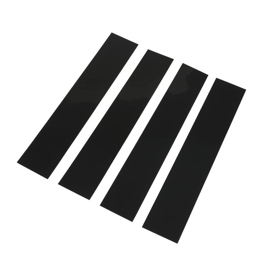 G-PLUS Window Pillar Post Door Trim Set Compatible with Ford F150 Super Cab Crew 2004-2014 4 PCS Black