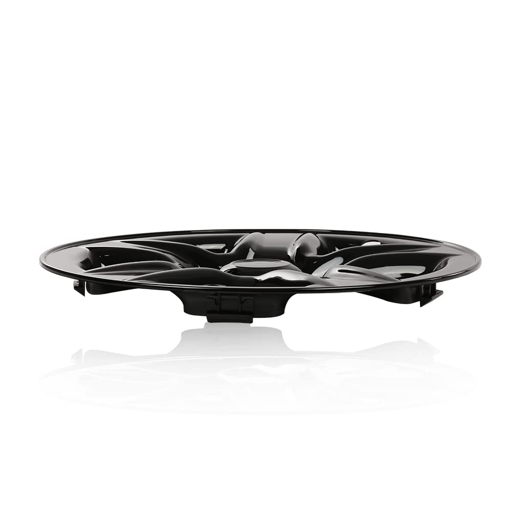 G-PLUS Wheel Skins Hub Caps Full Rim Covers 17" Compatible with 2006-2012 Toyota RAV4,Auto Tire Replacement Exterior Chrome Wheels Cap Cover with 5 Spoke Black (4PC)