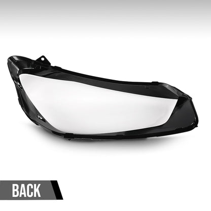 G-PLUS Headlight Lens Cover Compatible with Benz GLC Class W253 X253 2019 2020 2021 2022 Left & Right Front Headlamp Lens Cover Clear