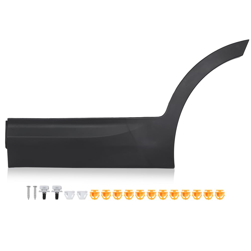 G-PLUS Rear Left Door Lower Molding Door Garnish Compatible with Santa Fe Sport 2013-2018 87731-4Z000, 877314Z000, Matte Black