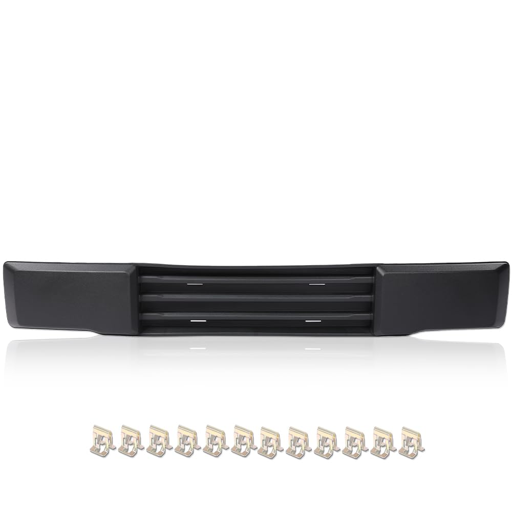 G-PLUS Front Bumper Cover w/o Block Heater & w/o Grille Shutters Compatible with Ford F150 2015-2017 FL3Z17E810AA FL3Z17A385A FL3417N388BB FL3Z17E810BA