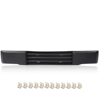 G-PLUS Front Bumper Cover w/o Block Heater & w/o Grille Shutters Compatible with Ford F150 2015-2017 FL3Z17E810AA FL3Z17A385A FL3417N388BB FL3Z17E810BA
