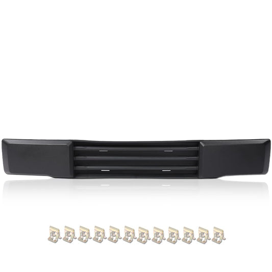 G-PLUS Front Bumper Cover w/o Block Heater & w/o Grille Shutters Compatible with Ford F150 2015-2017 FL3Z17E810AA FL3Z17A385A FL3417N388BB FL3Z17E810BA
