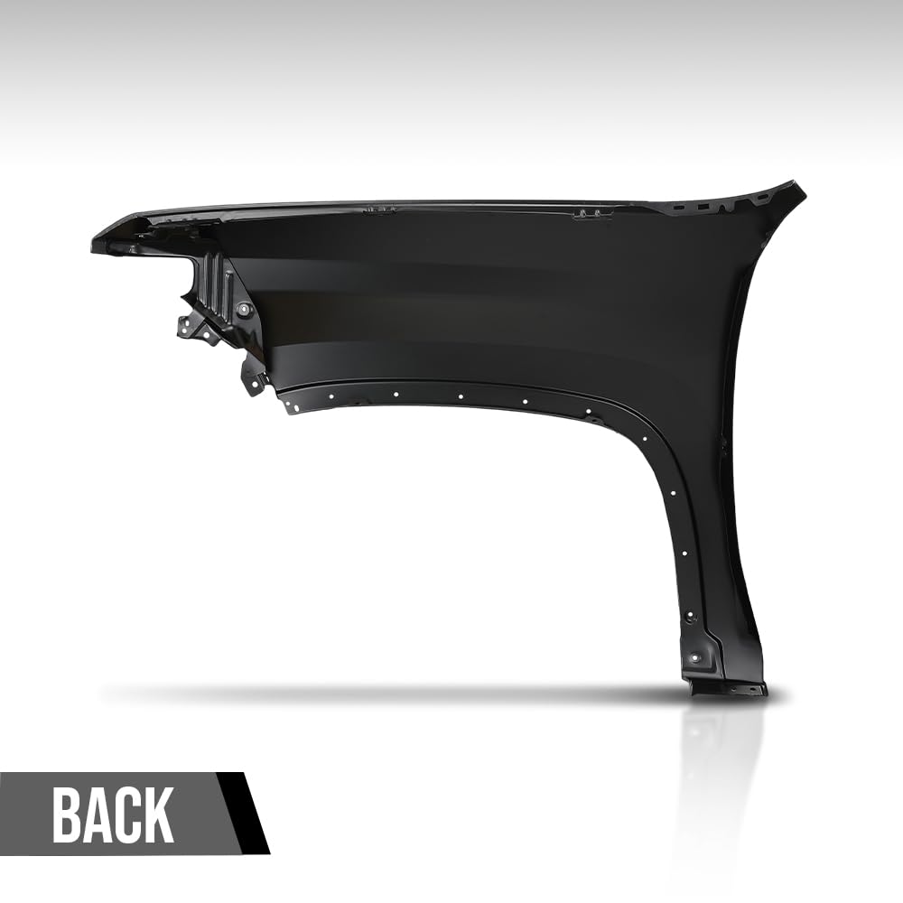 G-PLUS Front Fender Passenger Right Side Compatible with Chevy Silverado 2500 HD 3500 HD 2020-2023 84581167, GM1241424 Black