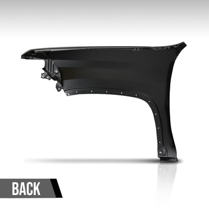 G-PLUS Front Fender Passenger Right Side Compatible with Chevy Silverado 2500 HD 3500 HD 2020-2023 84581167, GM1241424 Black