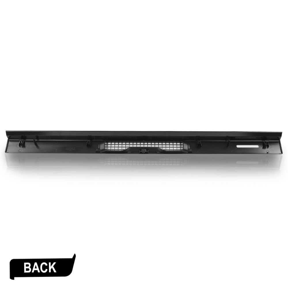 G-PLUS Upper Dash Defrost Vent Bezel Trim Panel Compatible with Jeep Wrangler TJ 1997-2006 55037036 Black