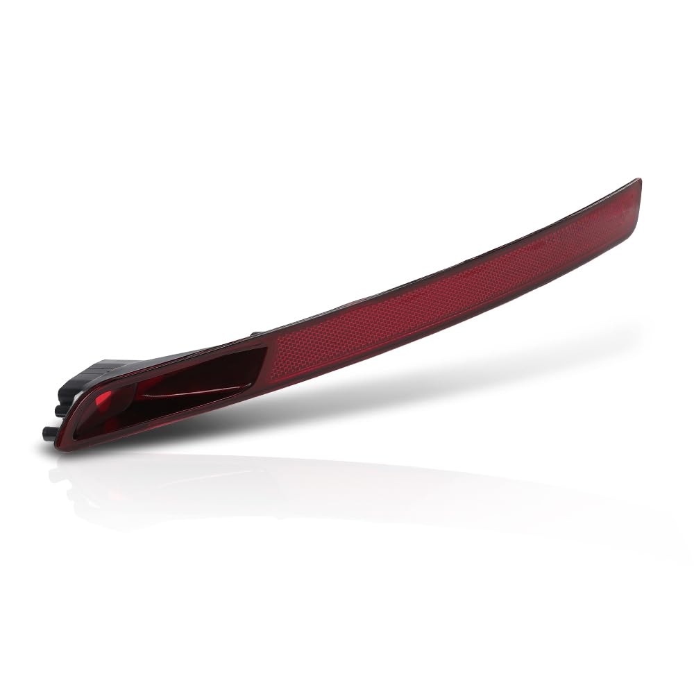 G-PLUS Rear Left Light Reflector Compatible with VW Beetle 2012-2016 5C5945701D Red