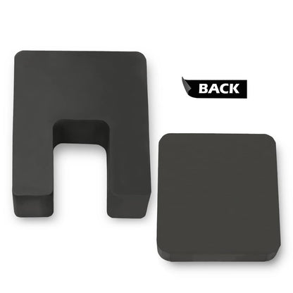 G-PLUS Floor Console Black Organizer Inserts 2 Pc Set Compatible with 1978-1996 Ford F150 F250 F350 Bronco