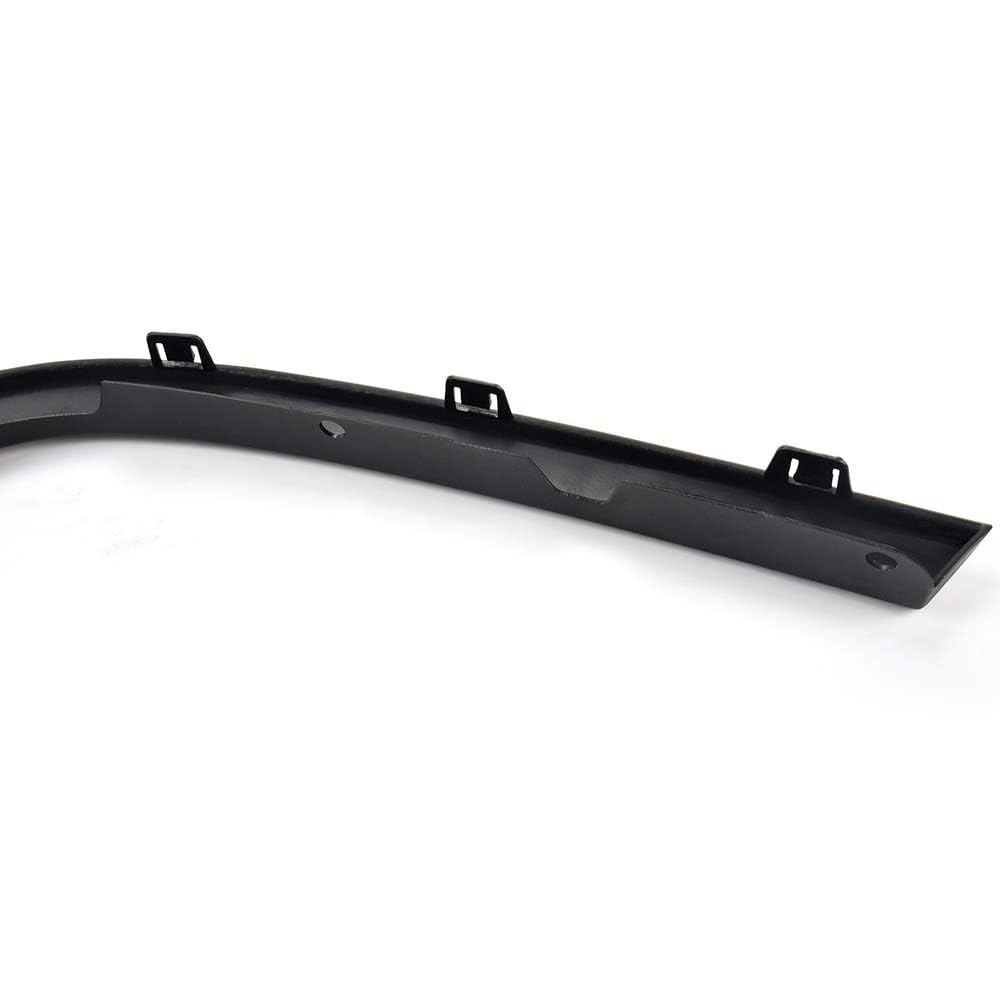 G-PLUS Front Left Driver Side Fender Trim, Compatible with Jeep Grand Cherokee 2011-2016, Black Plastic Wheel Opening Molding Trim 1pc Fender Flare ‎1MP39RXFAE, CH1290106