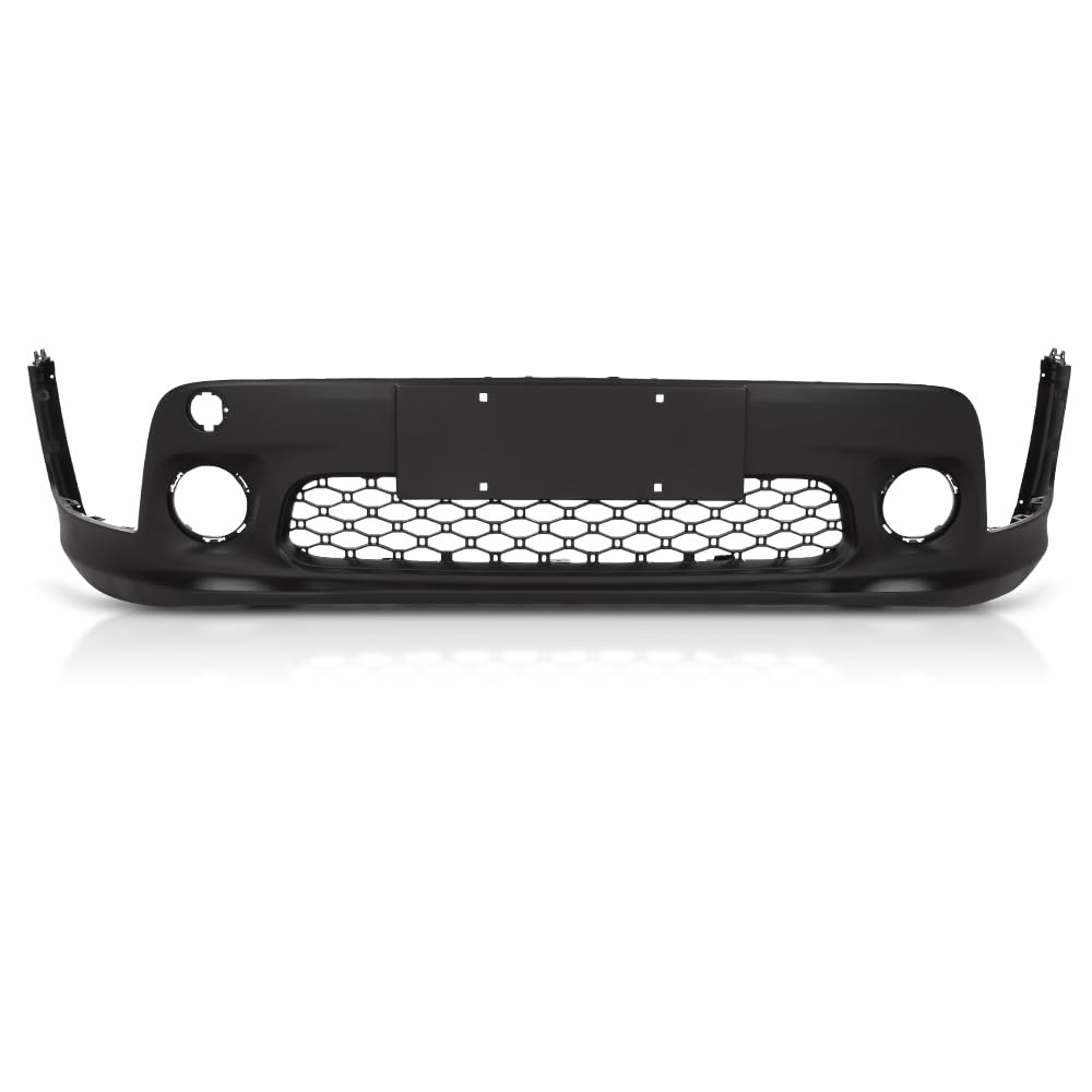 G-PLUS Front Lower Bumper Cover Compatible with Jeep Renegade 2019-2023, Fit Models w/o Parking Aid Sensor Holes, 6VZ71LXHAA, CH1015139, Primed Black