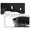 G-PLUS Rear Fiberglass Bumper Fillers Set of 2 Compatible with Cadillac Deville 1980-1992/Fit for Cadillac Fleetwood 1980-1992/Fit Cadillac Brougham 1980-1992 Black