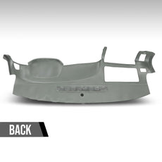 G-PLUS TPE Dash Cover for Chevy Silverado GMC Sierra 2007-2013 Gray Close-up View