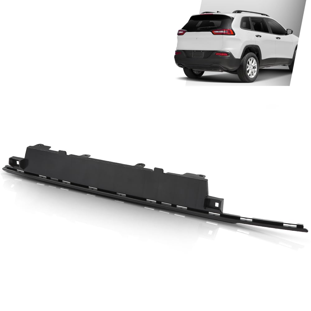 G-PLUS Rear Bumper Reinforcement Bumper Face Bar Retainer Bracket Brace Mounting Compatible with Jeep Cherokee 2014-2018,Fit For Models With Single Exhaust