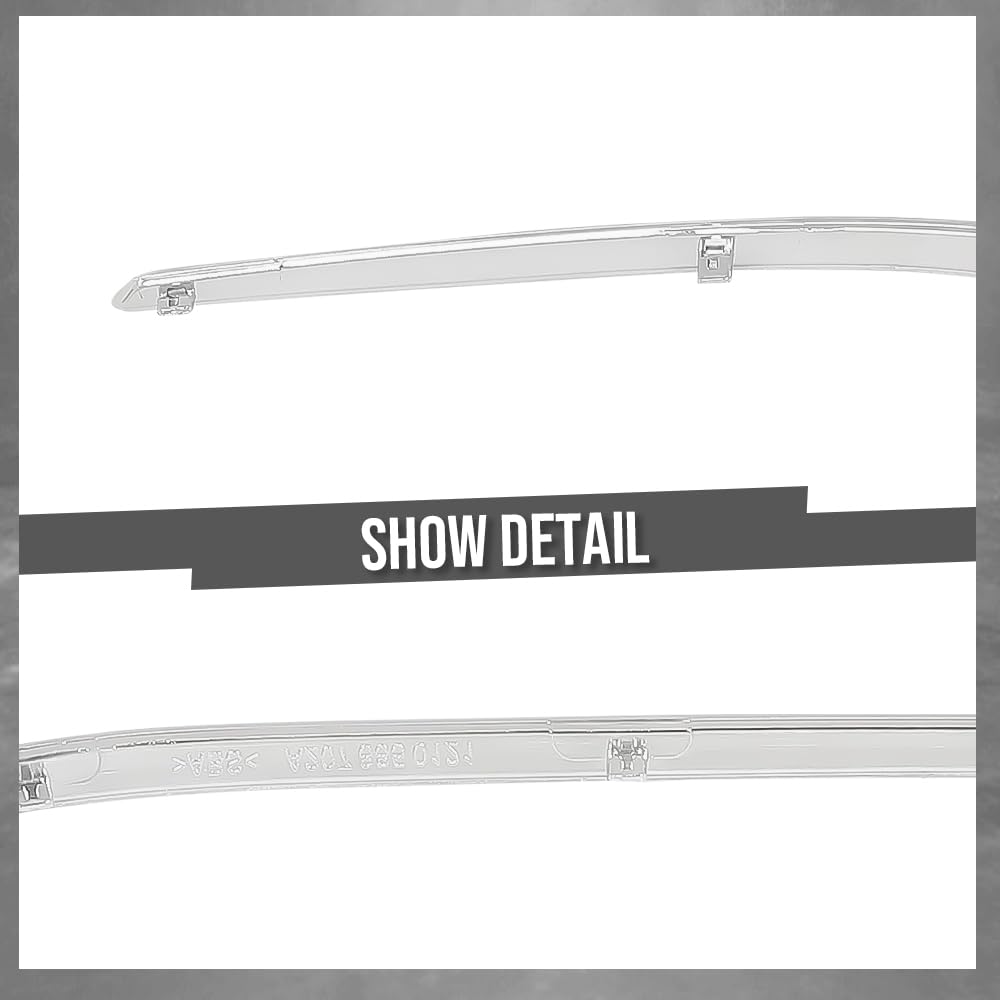 G-PLUS Front Passenger Right Side Bumper Trim Compatible with Benz E350 4Matic Coupe 2-Door 2012-2013 Fit Benz E350 E550 Base Coupe 2-Door 2010-2013 2078852021, MB1047115 Silver