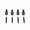 G-PLUS Black Sunshade Hook Clips Replacement Compatible with 2005-2010 Odyssey Sliding Door Holder 83715SHJA21ZA Sunshade Hook Set of 4
