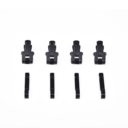 G-PLUS Black Sunshade Hook Clips Replacement Compatible with 2005-2010 Odyssey Sliding Door Holder 83715SHJA21ZA Sunshade Hook Set of 4