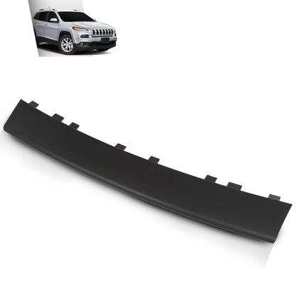 G-PLUS Front Lower Bumper Deflector Compatible with Jeep Cherokee 2016-2018 Black CH1044133, 191275369357