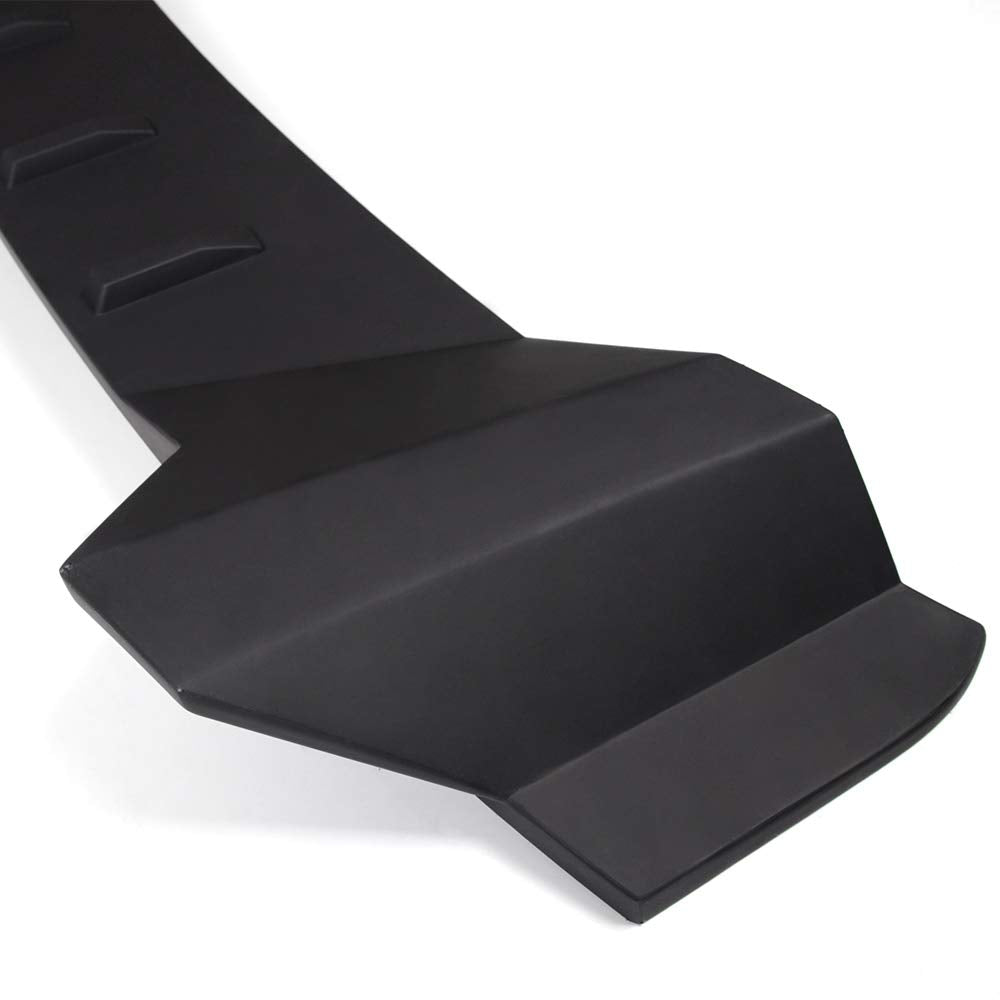 Type-R Style Rear Roof Vortex Spoiler Wing Compatible for Honda Civic 10th 2016-2018 Sedan Matte Black