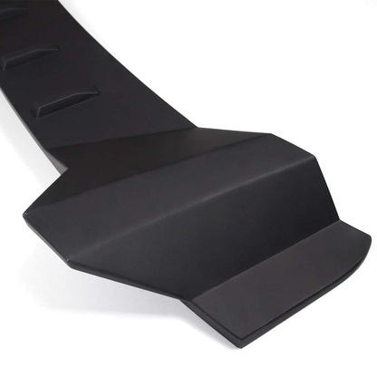 Type-R Style Rear Roof Vortex Spoiler Wing Compatible for Honda Civic 10th 2016-2018 Sedan Matte Black