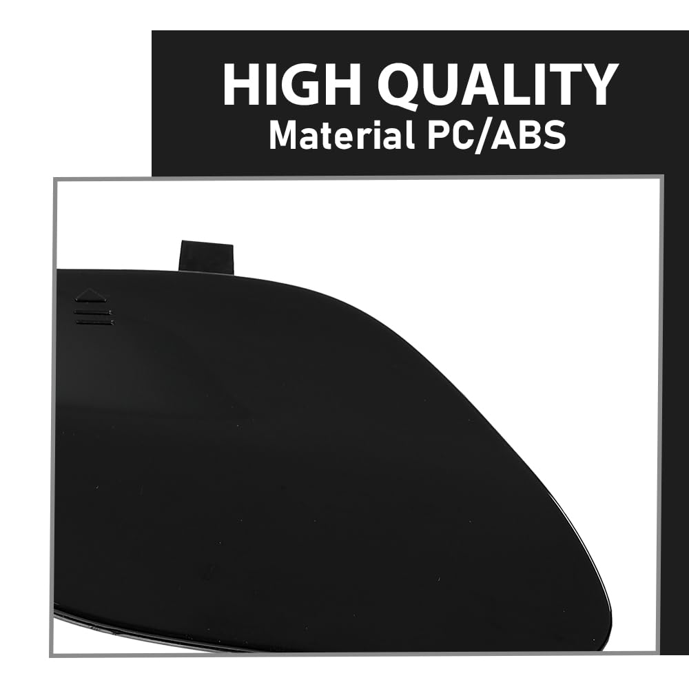 G-PLUS Front Bumper Tow Eye Hook Cover Cap Compatible with Benz C63AMG W205 C300 C400 2015-2018 2058850724, A2058850724