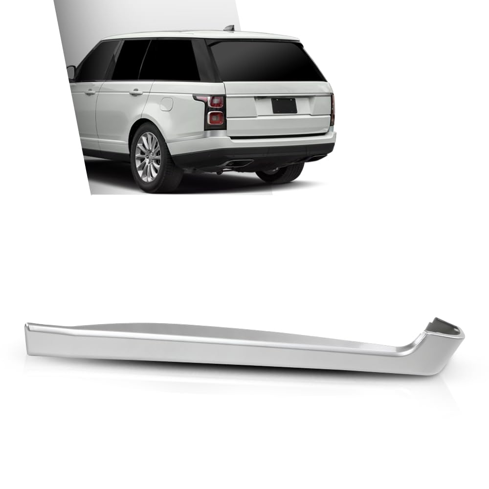 G-PLUS Left Rear Bumper Side Cladding Trim Compatible with Land Rover Range Rover 2013-2022 Silver